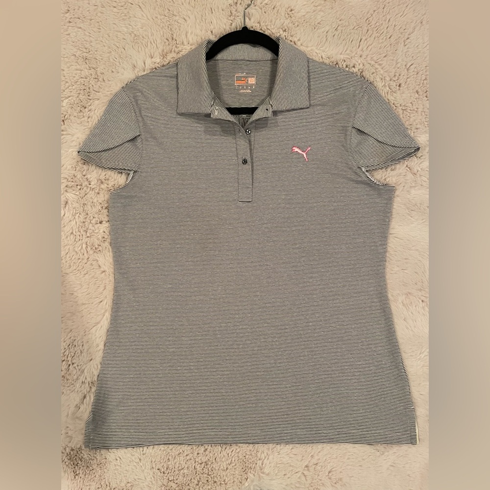 Puma Golf Top with Tulip Cap Sleeves
